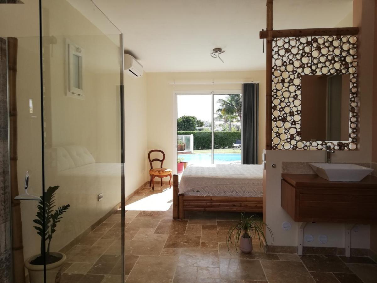 Villa Belle Vue, Chambre Bambous Saint Pierre Bagian luar foto